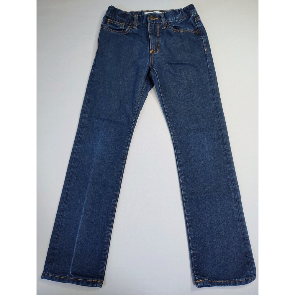 Old Navy Boys Sz 12 Slim Dark Wash Denim Non-Stretch Skinny Jeans Pants
